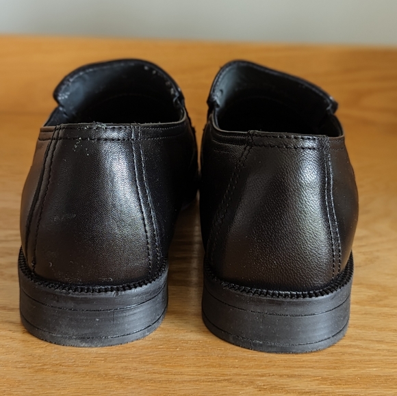 Men's black Logan Hill loafers size 9 - Picture 3 of 5